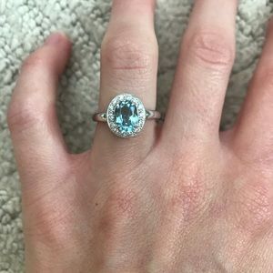 Blue Topaz Ring